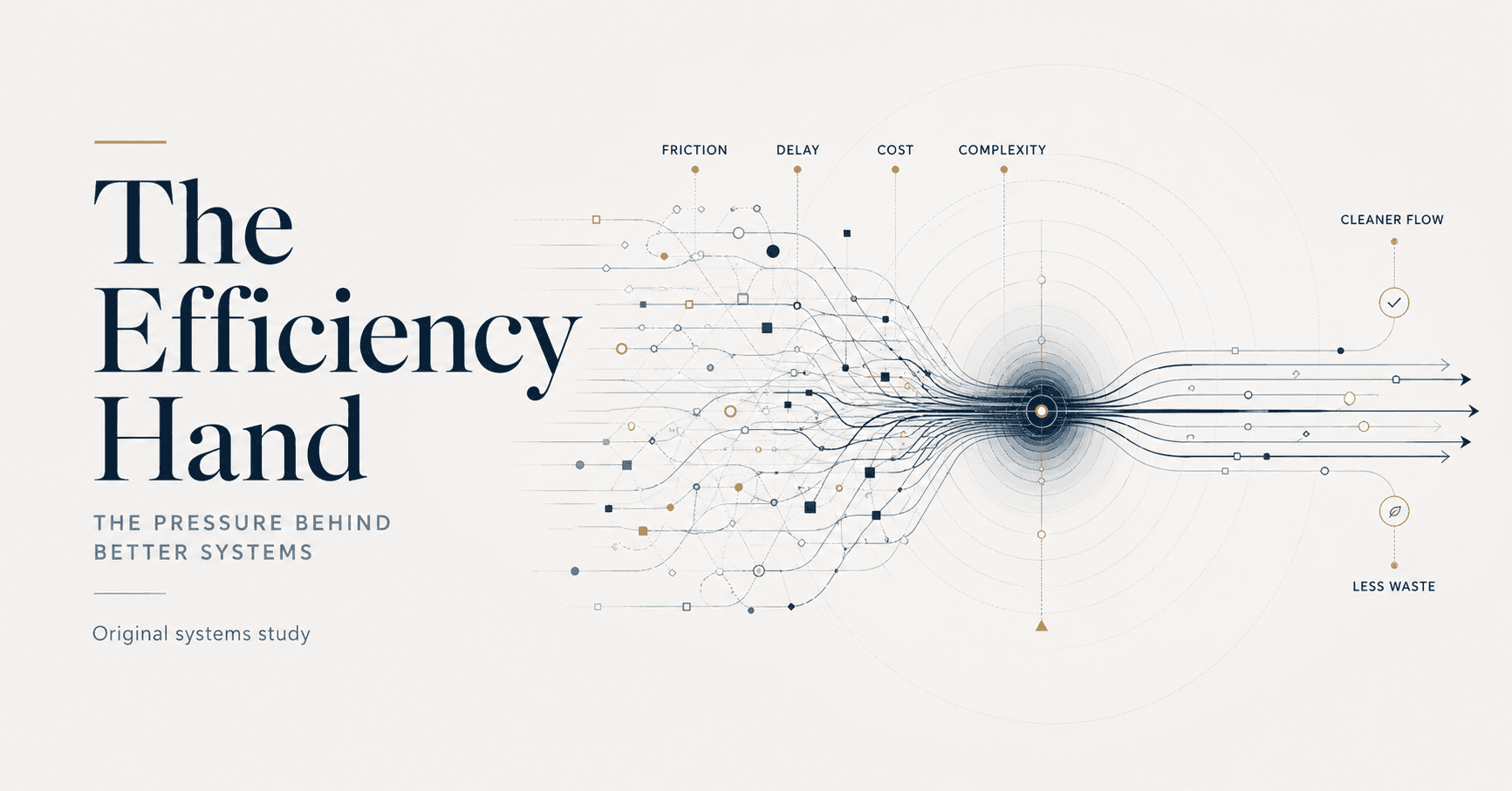 The Efficiency Hand published systems framework
